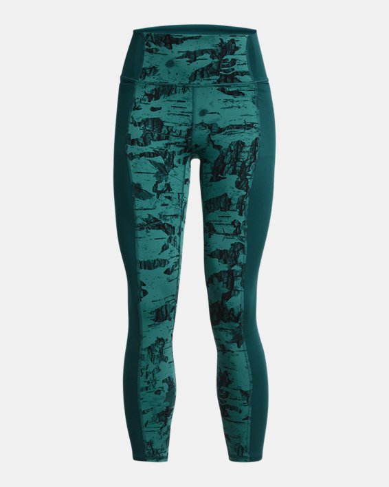 Women's Project Rock Let's Go Printed Ankle Leggings in Green image number 4